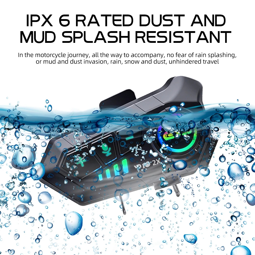 Y10 2x Motorcycle Intercom Blu - Full Face Motorcycle Helmet With Bluetooth recension och pris