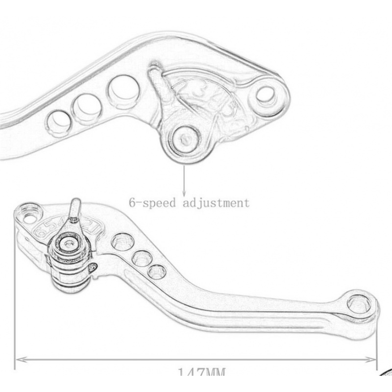 For BMW S1000RR S1000 RR S 100 - Cnc Aluminum Adjustable Brake Clutch Levers recension och pris